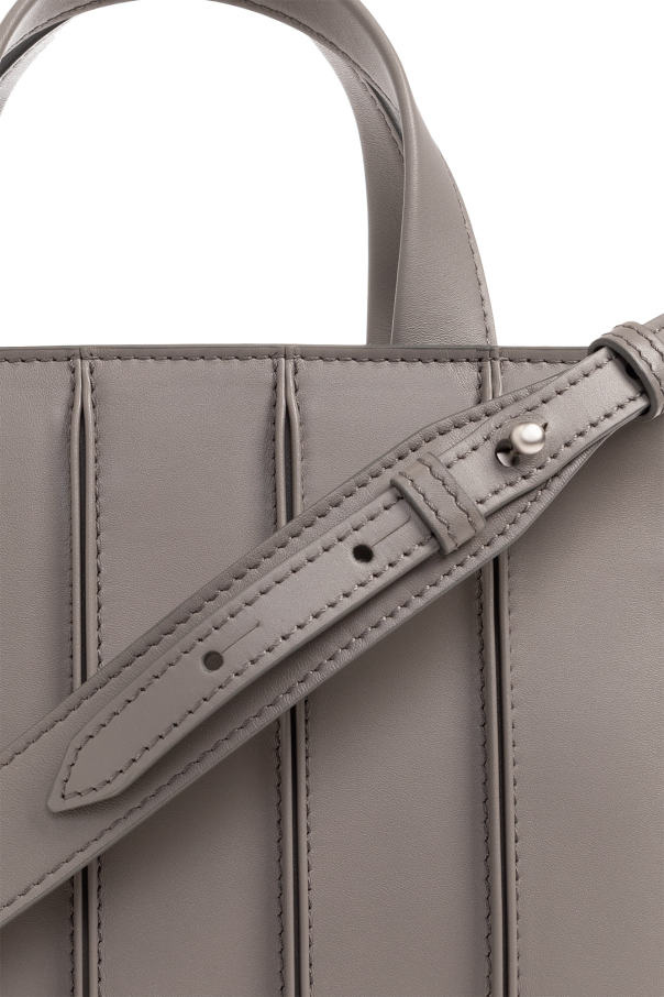 MAX MARA Whitney Bag 4 スモール トートバッグ 【関税なし】 MAX MARA Whitney Bag 4 small pleated leather tote | NET-A-PORTER